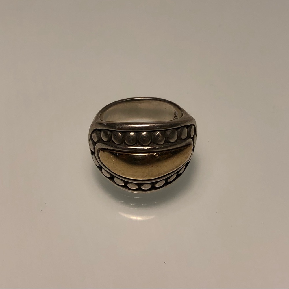 SUPER RARE Retired James Avery 14K Beaded Ring